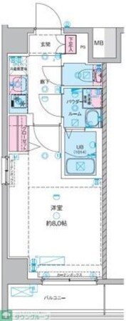 GENOVIA青砥IIの物件間取画像